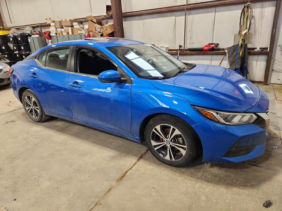 46989216 :رقم المزاد ، 3N1AB8CV9MY316984 vin ، 2021 Nissan Sentra مزاد بيع