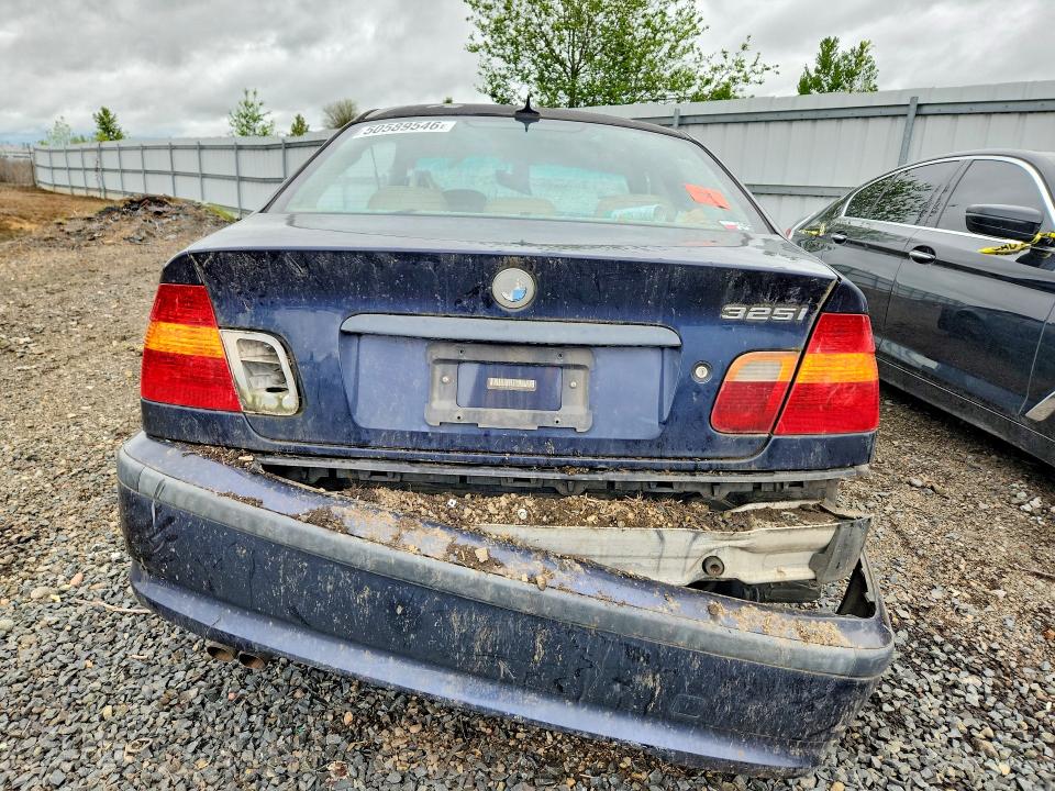 2004 Bmw 325 მანქანა იყიდება აუქციონზე, vin: WBAET37404NJ42524, აუქციონის ნომერი: 50589546