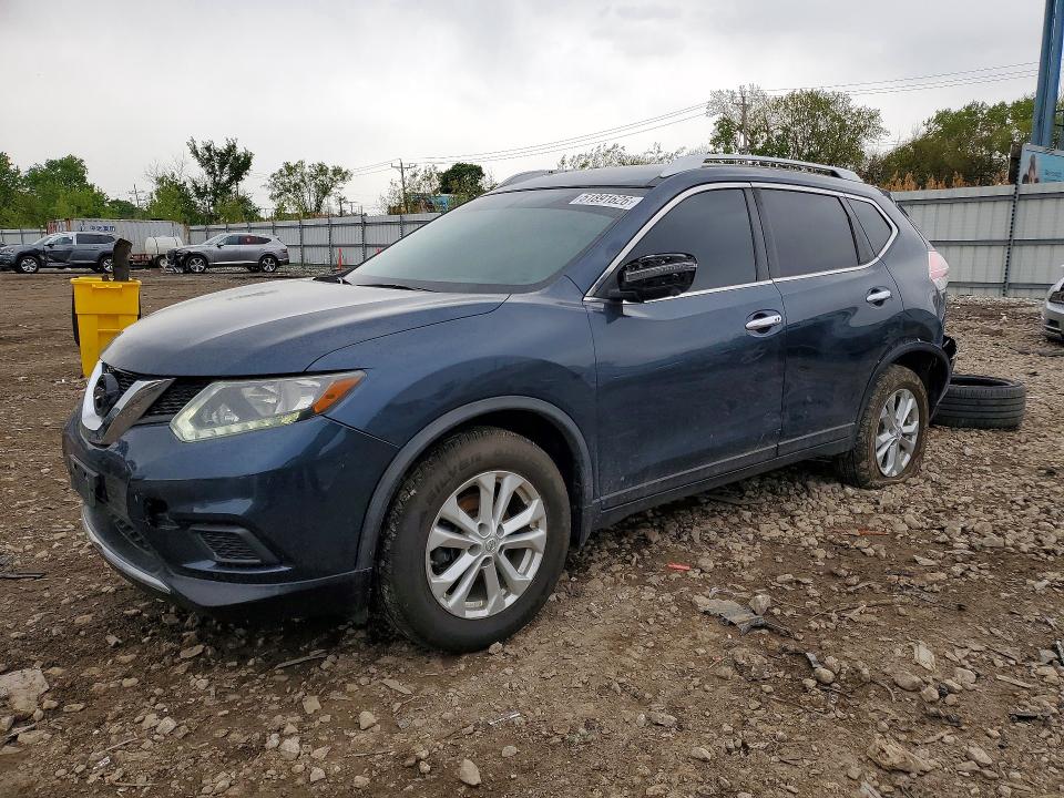 Auction sale of the 2016 Nissan Rogue, vin: KNMAT2MV0GP640403, lot number: 51891626