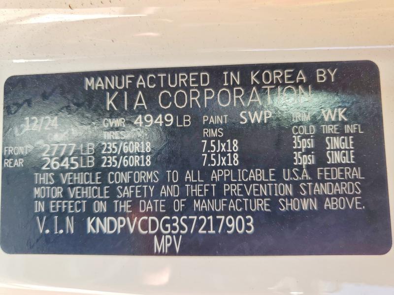 Aukcja sprzedaży 2025 Kia Sportage, vin: KNDPVCDG3S7217903, numer aukcji: 50950056