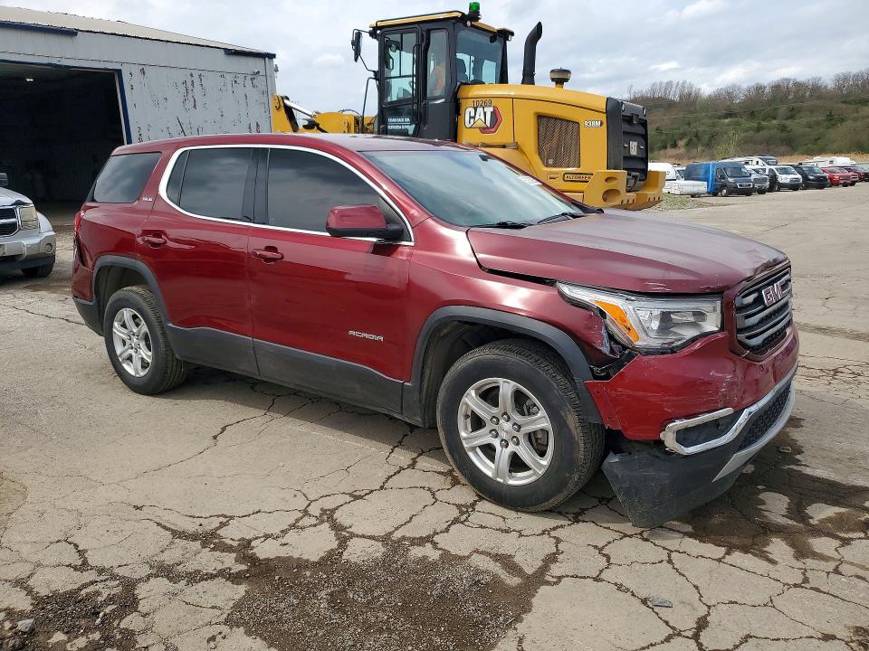 50002926 :رقم المزاد ، 1GKKNKLA5JZ221931 vin ، 2018 Gmc Acadia مزاد بيع