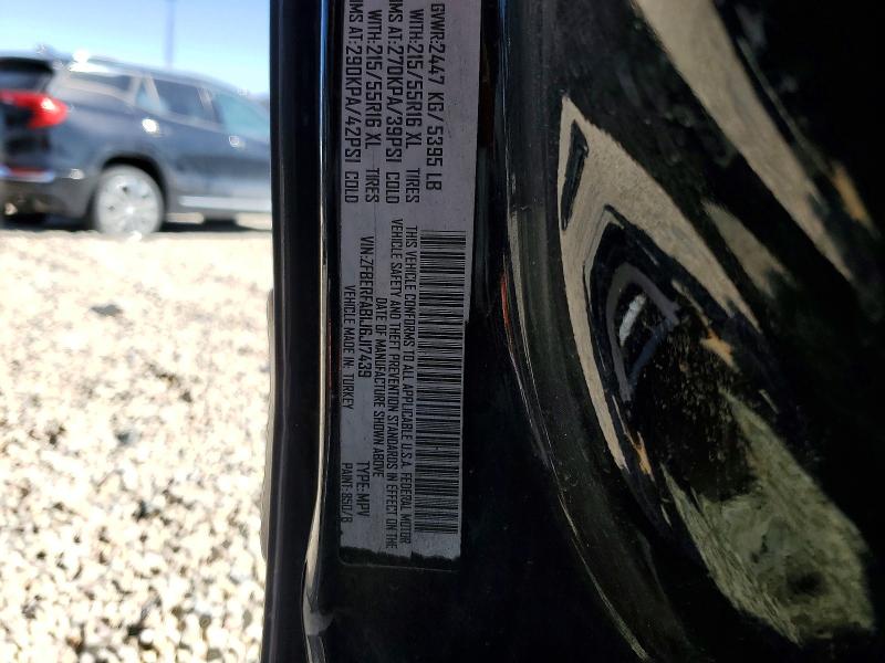 69083926 :رقم المزاد ، ZFBERFAB1J6J17439 vin ، 2018 Ram Promaster City مزاد بيع