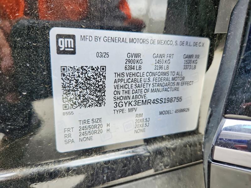 Продаж на аукціоні авто 2025 Cadillac Optiq, vin: 3GYK3EMR4SS198755, номер лоту: 49502316