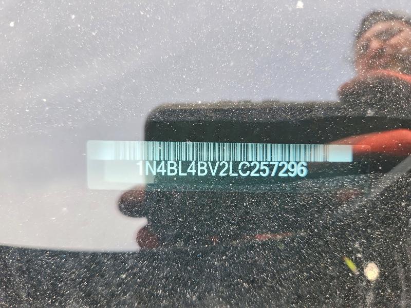 2020 Nissan Altima მანქანა იყიდება აუქციონზე, vin: 1N4BL4BV2LC257296, აუქციონის ნომერი: 51886986