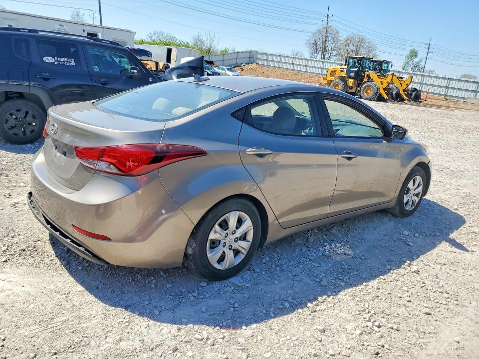 Продажа на аукционе авто 2016 Hyundai Elantra, vin: 5NPDH4AE4GH743740, номер лота: 49037036