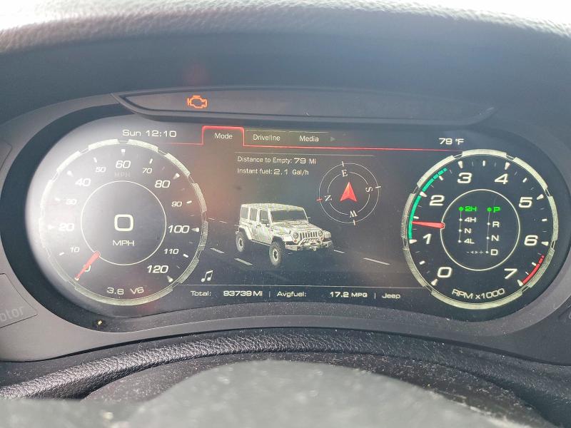 49533916 :رقم المزاد ، 1C4BJWFG5HL612363 vin ، 2017 Jeep Wrangler Unlimited مزاد بيع