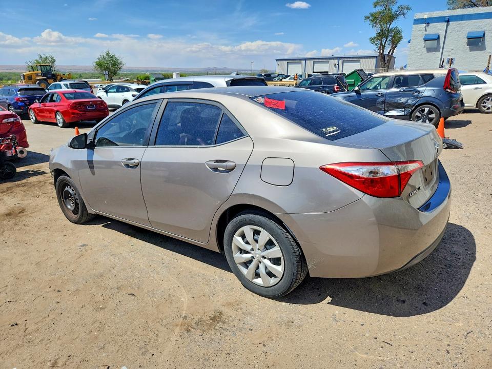 50328806 :رقم المزاد ، 5YFBURHE2FP220529 vin ، 2015 Toyota Corolla مزاد بيع