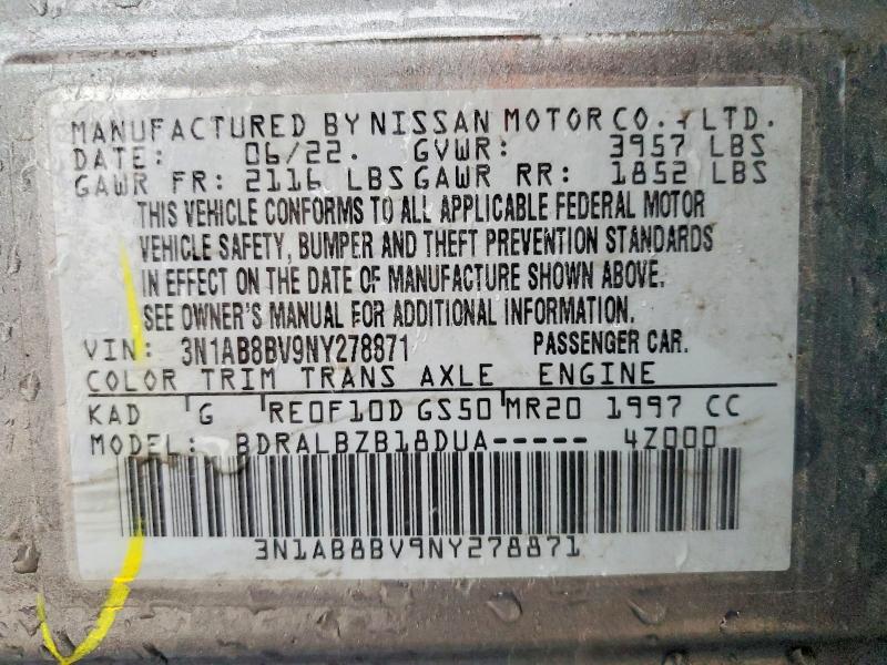 Продажа на аукционе авто 2022 Nissan Sentra, vin: 3N1AB8BV9NY278871, номер лота: 50672076