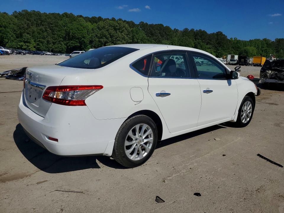Продаж на аукціоні авто 2015 Nissan Sentra, vin: 3N1AB7APXFY351504, номер лоту: 49686396