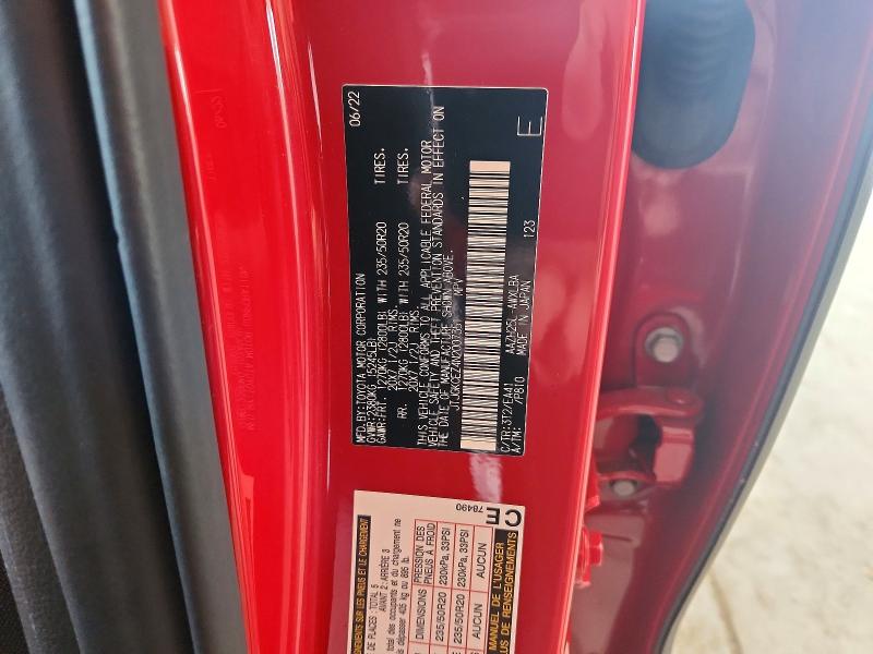 Продажа на аукционе авто 2022 Lexus Nx, vin: JTJGKCEZ4N2007351, номер лота: 49409466