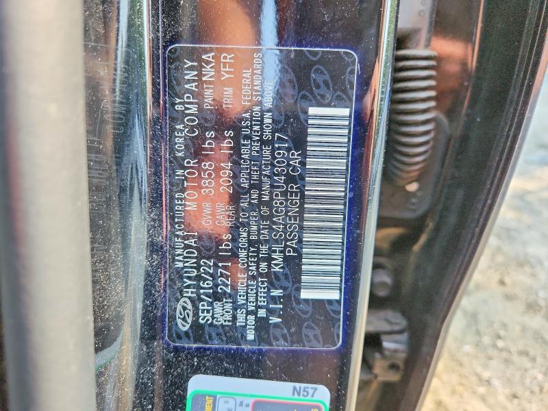 Продаж на аукціоні авто 2023 Hyundai Elantra, vin: KMHLS4AG8PU430917, номер лоту: 50490206
