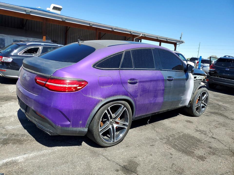 48738176 :رقم المزاد ، 4JGED6EB5JA121086 vin ، 2018 Mercedes-benz Gle Coupe مزاد بيع