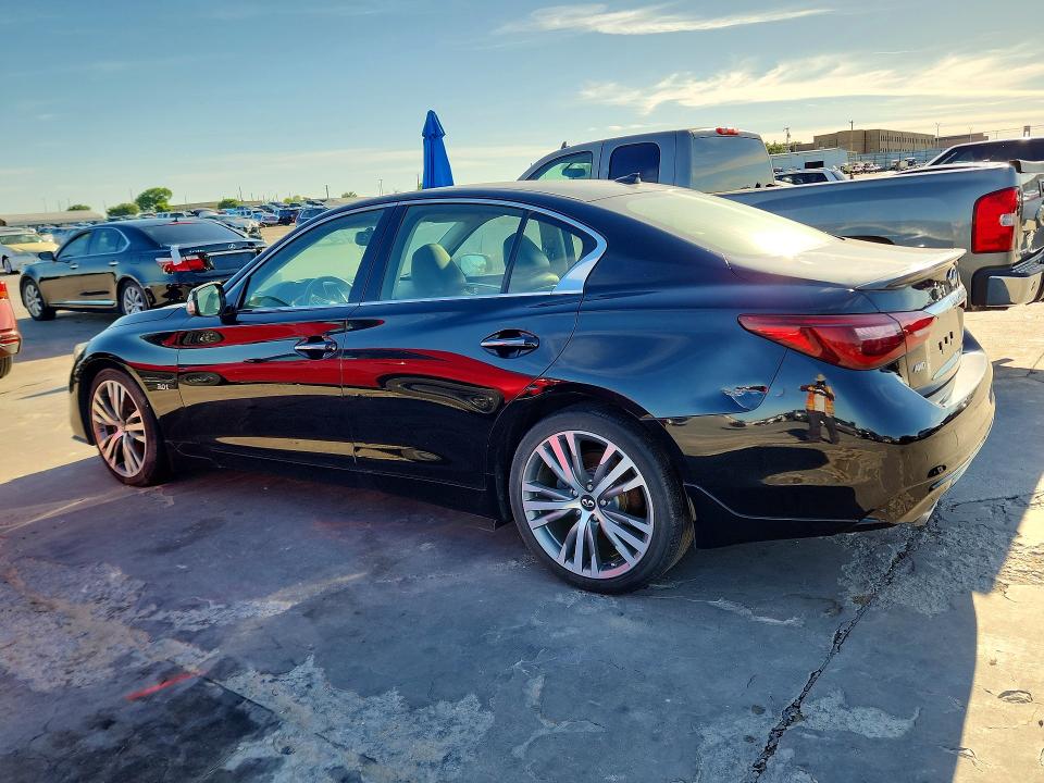 48531966 :رقم المزاد ، JN1EV7AR2JM434124 vin ، 2018 Infiniti Q50 مزاد بيع