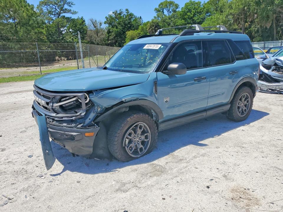 2023 Ford Bronco Sport მანქანა იყიდება აუქციონზე, vin: 3FMCR9B60PRD60108, აუქციონის ნომერი: 50847876