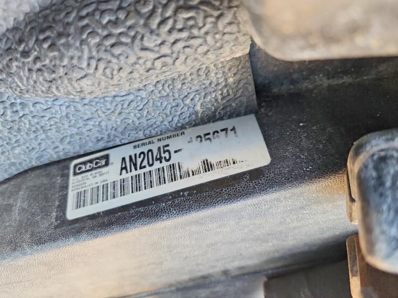 2020 Club Car Tempo Lithium მანქანა იყიდება აუქციონზე, vin: AN2045125671, აუქციონის ნომერი: 49594226