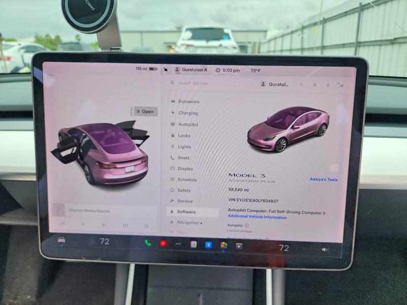 Продаж на аукціоні авто 2020 Tesla Model 3, vin: 5YJ3E1EA0LF634937, номер лоту: 49117116