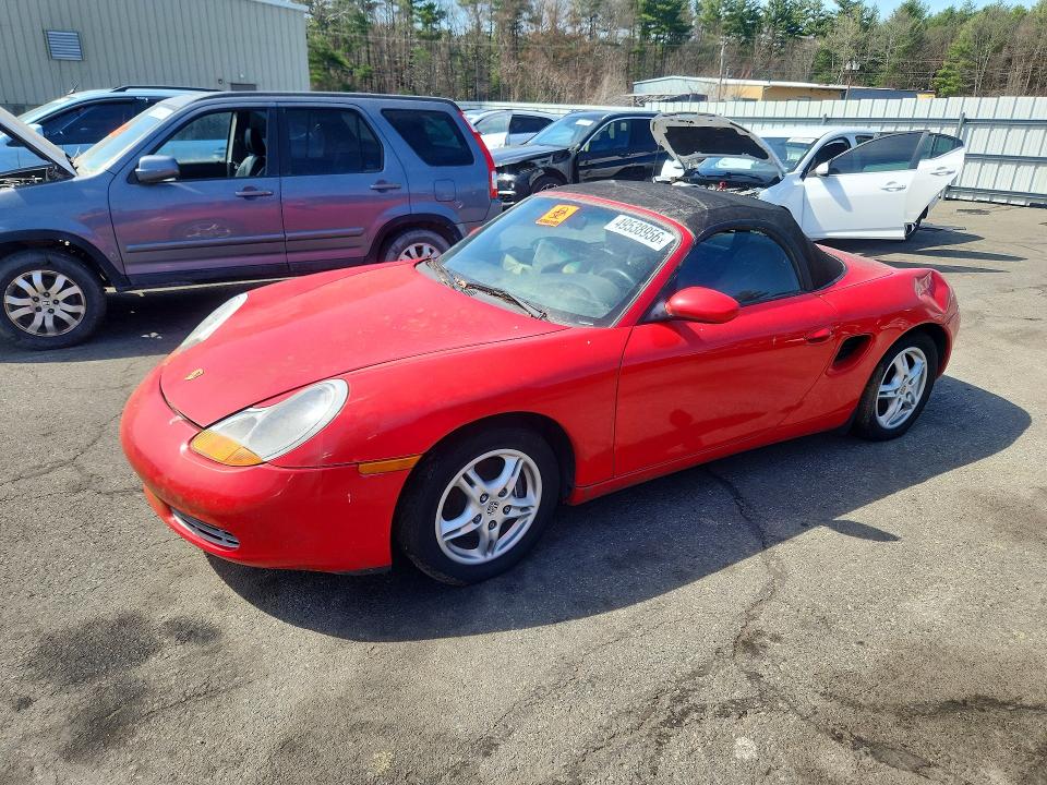1998 Porsche Boxster მანქანა იყიდება აუქციონზე, vin: WP0CA2985WU624540, აუქციონის ნომერი: 49538956