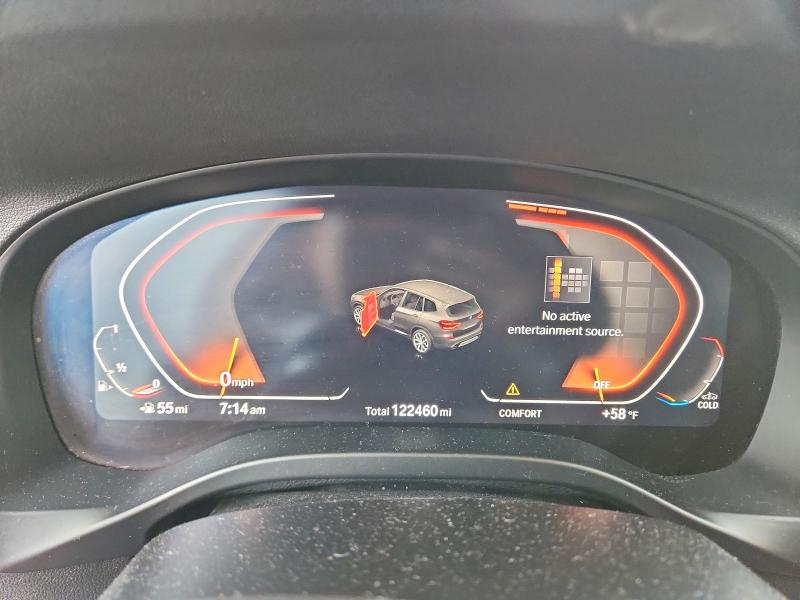 2020 Bmw X3 მანქანა იყიდება აუქციონზე, vin: 5UXTY3C08LLU71446, აუქციონის ნომერი: 48471876
