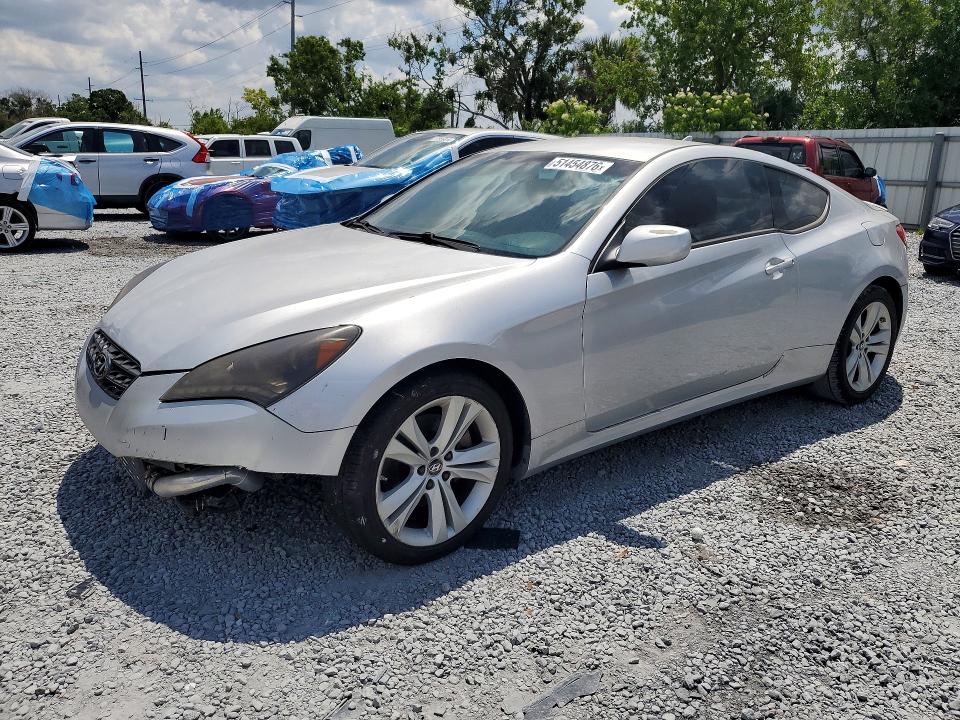 2011 Hyundai Genesis Coupe მანქანა იყიდება აუქციონზე, vin: KMHHT6KD4BU044698, აუქციონის ნომერი: 51454876
