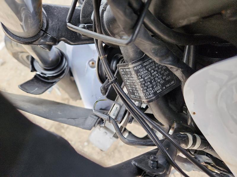 2015 Kawasaki Ninja 300 Abs მანქანა იყიდება აუქციონზე, vin: JKAEX8B12FDA19587, აუქციონის ნომერი: 49585696