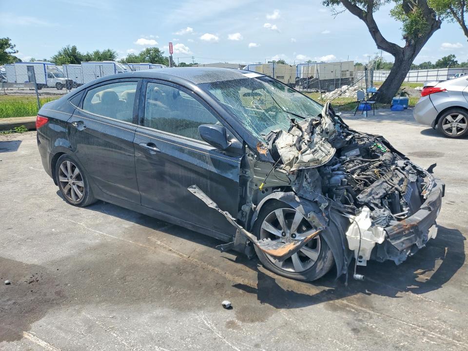 57995526 :رقم المزاد ، KMHCU4AE2EU769940 vin ، 2014 Hyundai Accent مزاد بيع