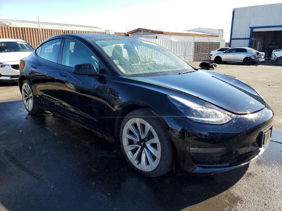 49120706 :رقم المزاد ، 5YJ3E1EB8NF304880 vin ، 2022 Tesla Model 3 مزاد بيع