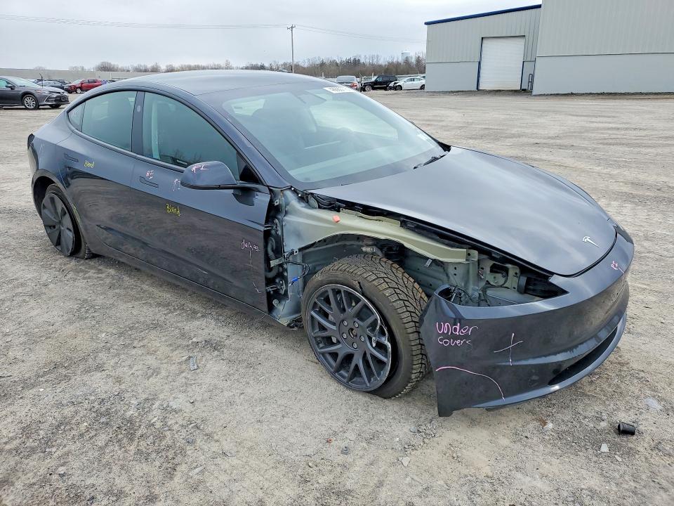 48680776 :رقم المزاد ، 5YJ3E1EB9SF890887 vin ، 2025 Tesla Model 3 مزاد بيع