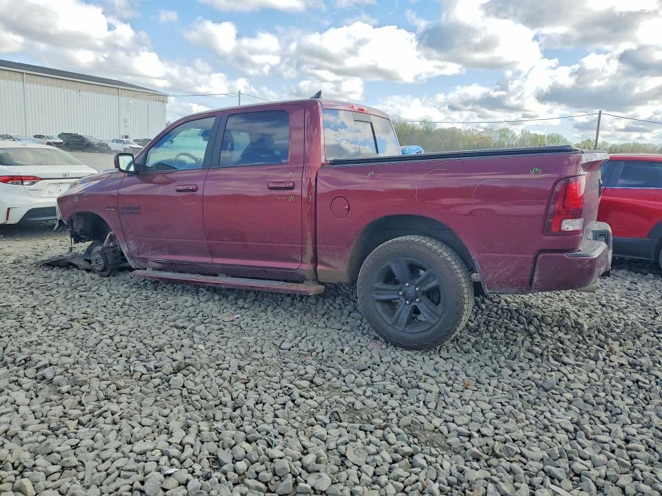 50382906 :رقم المزاد ، 1C6RR7MT8JS213012 vin ، 2018 Ram 1500 مزاد بيع