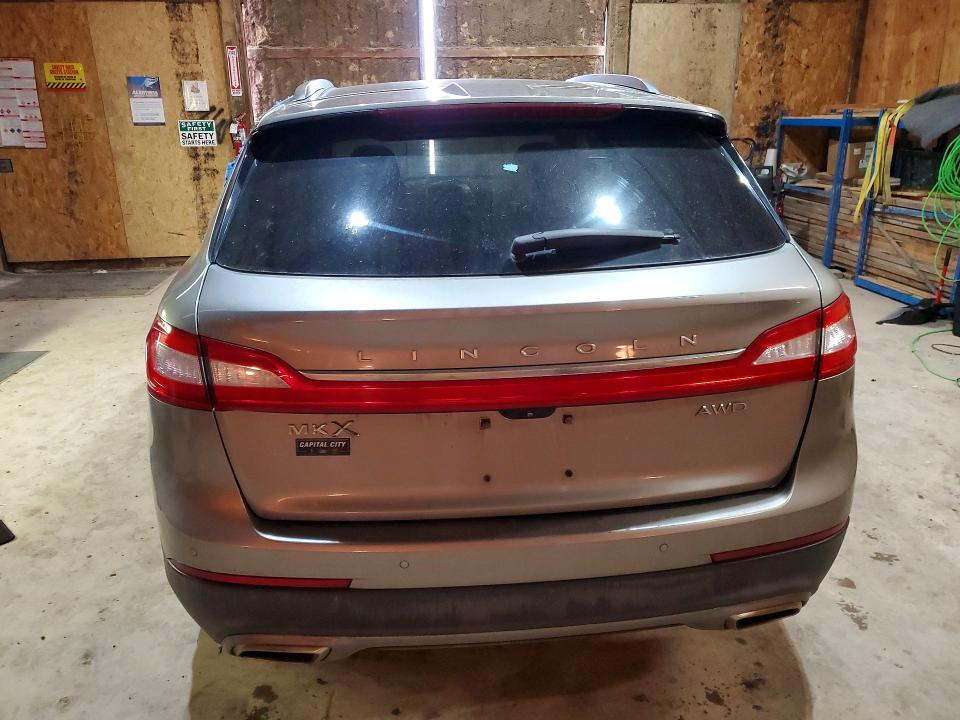 48353956 :رقم المزاد ، 2LMPJ8KR7GBL42172 vin ، 2016 Lincoln Mkx مزاد بيع