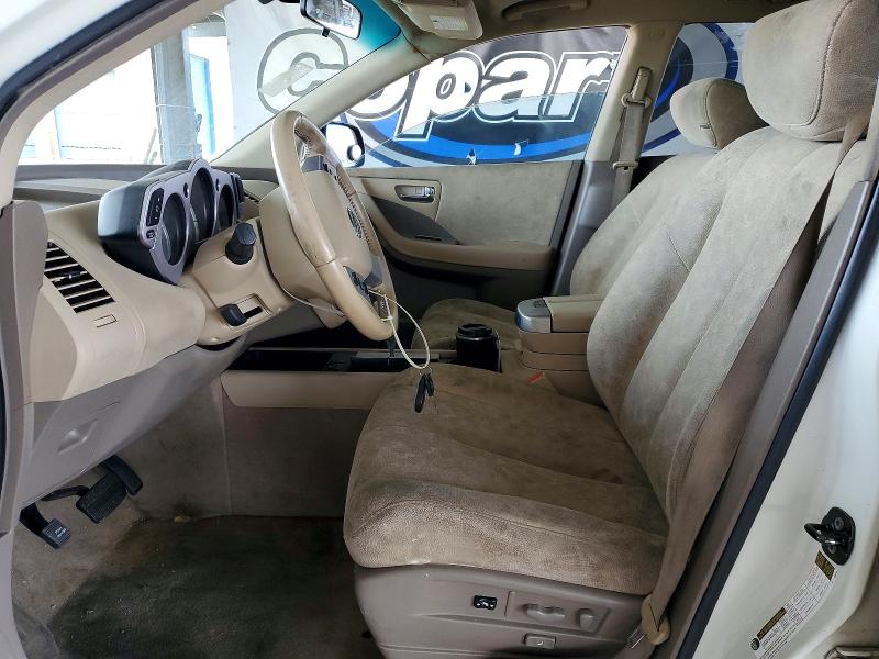 Auction sale of the 2007 Niss Murano, vin: JN8AZ08W07W609362, lot number: 49639686