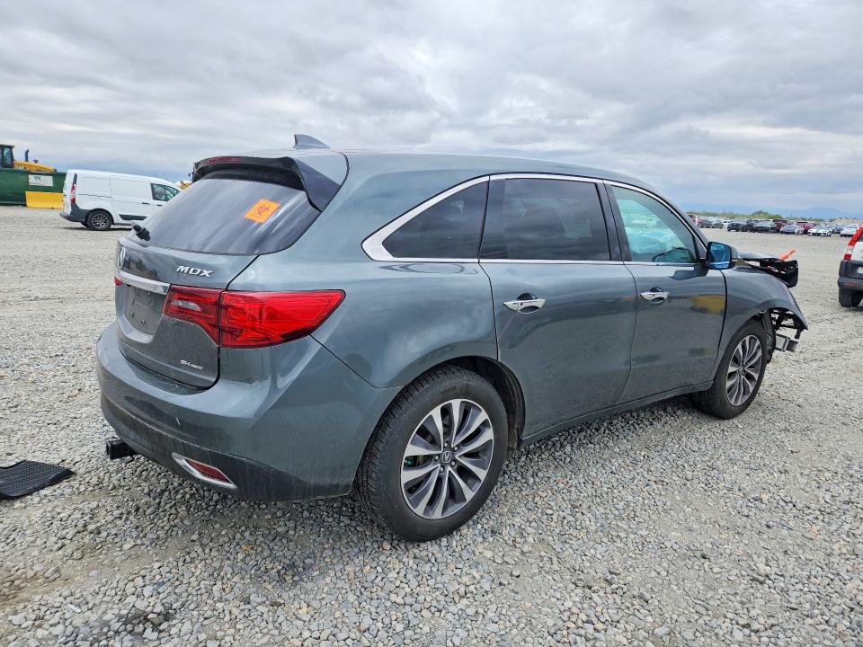 Aukcja sprzedaży 2016 Acura Mdx, vin: 5FRYD4H40GB025187, numer aukcji: 51811266