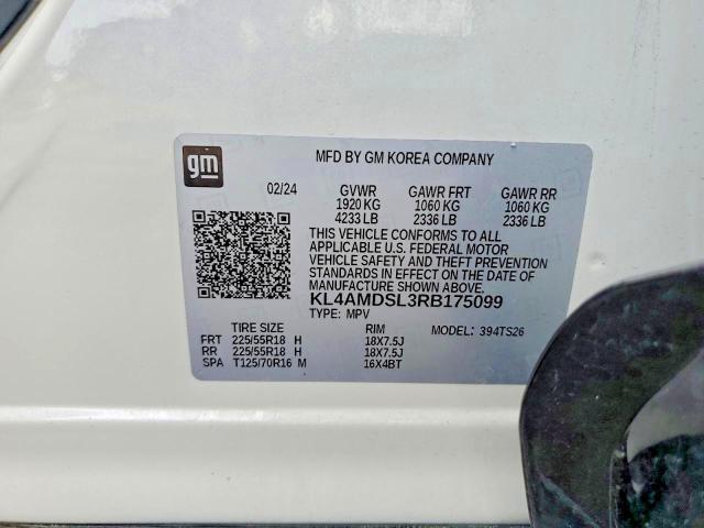 Aukcja sprzedaży 2024 Buick Encore Gx, vin: KL4AMDSL3RB175099, numer aukcji: 52272186
