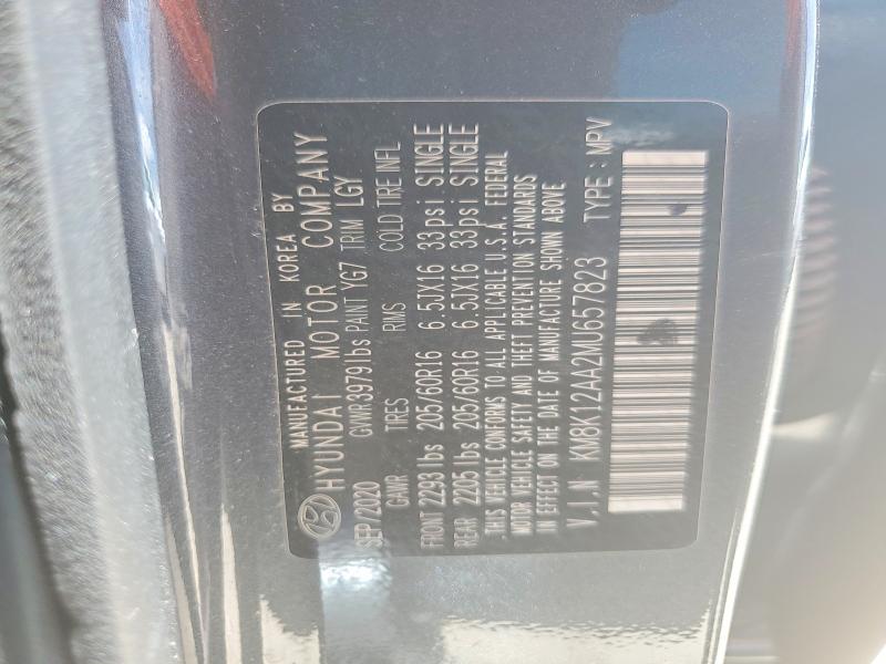 Aukcja sprzedaży 2021 Hyundai Kona, vin: KM8K12AA2MU657823, numer aukcji: 50608306
