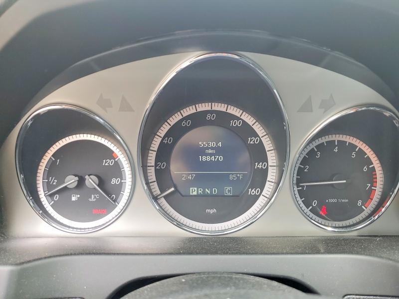 2009 Mercedes-benz C მანქანა იყიდება აუქციონზე, vin: WDDGF54X39R054814, აუქციონის ნომერი: 49865396