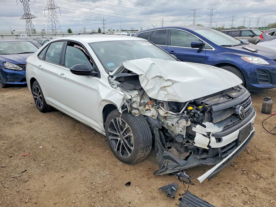 2024 Volkswagen Jetta მანქანა იყიდება აუქციონზე, vin: 3VWBM7BU3RM049934, აუქციონის ნომერი: 51177536