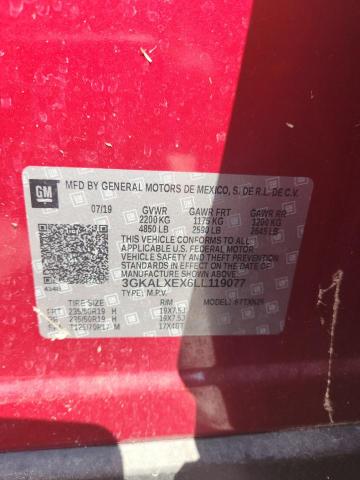 Продаж на аукціоні авто 2020 Gmc Terrain, vin: 3GKALXEX6LL119077, номер лоту: 51129236