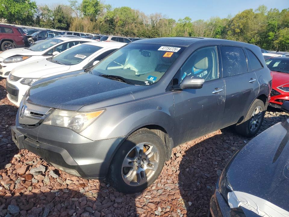 47754726 :رقم المزاد ، 2HNYD28318H508528 vin ، 2008 Acura Mdx مزاد بيع