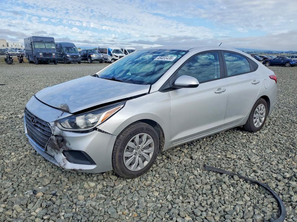 2021 Hyundai Accent მანქანა იყიდება აუქციონზე, vin: 3KPC24A6XME144427, აუქციონის ნომერი: 49455436