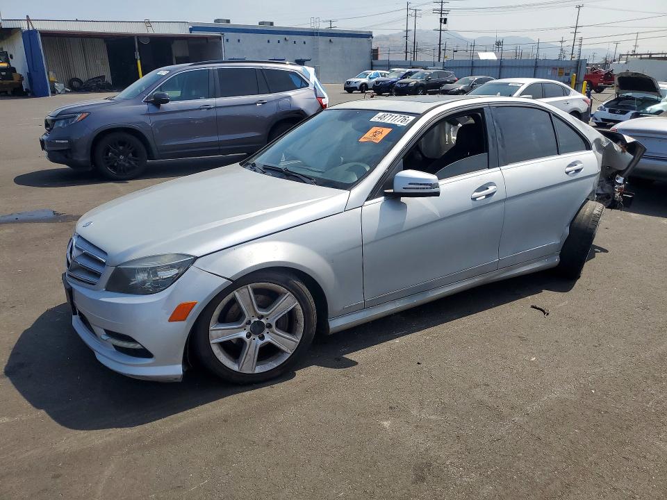 Auction sale of the 2011 Mercedes-benz C, vin: WDDGF8BB7BR179345, lot number: 48711776