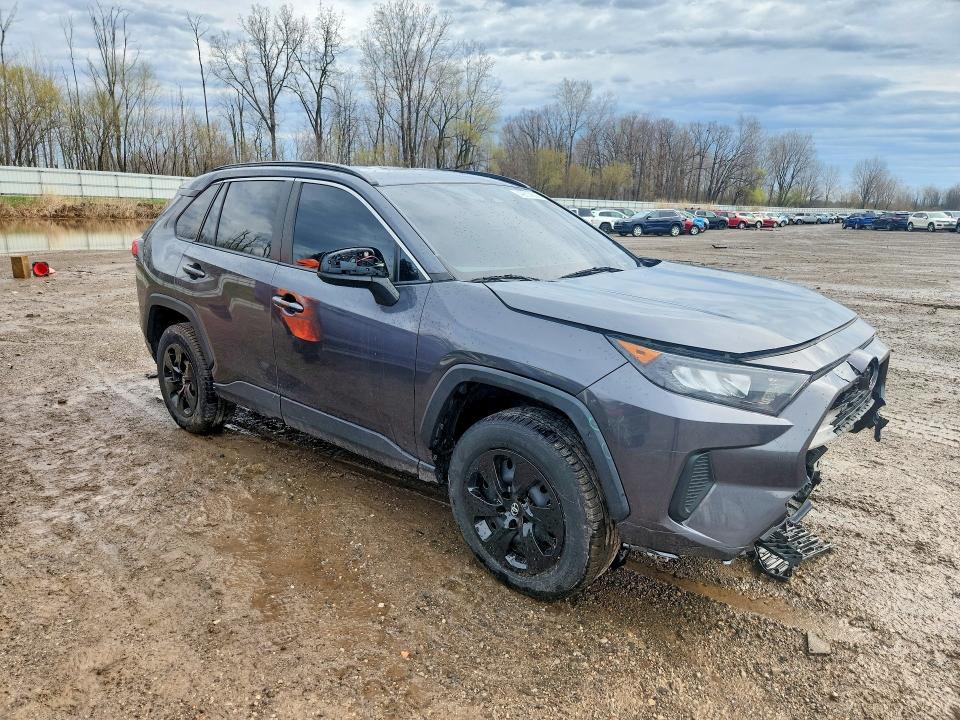 49814536 :رقم المزاد ، JTMH1RFV2KD011133 vin ، 2019 Toyota Rav4 مزاد بيع