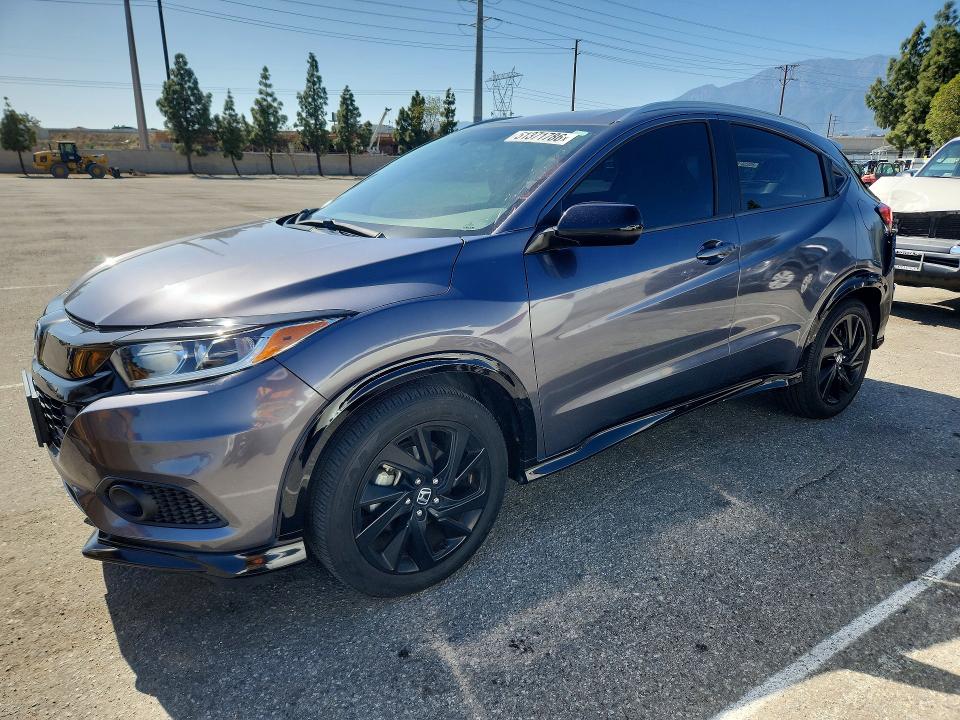 Продажа на аукционе авто 2021 Honda Hr-v, vin: 3CZRU5H19MM708119, номер лота: 51371786