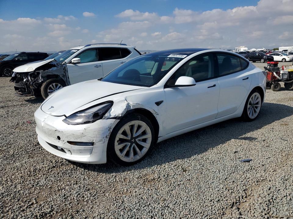 Aukcja sprzedaży 2022 Tesla Model 3, vin: 5YJ3E1EB0NF236929, numer aukcji: 49682596