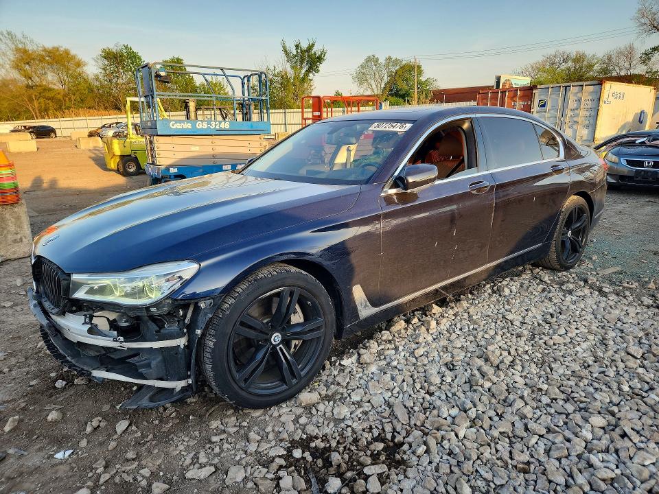 50725476 :رقم المزاد ، WBA7F2C5XGG417172 vin ، 2016 Bmw 750 مزاد بيع