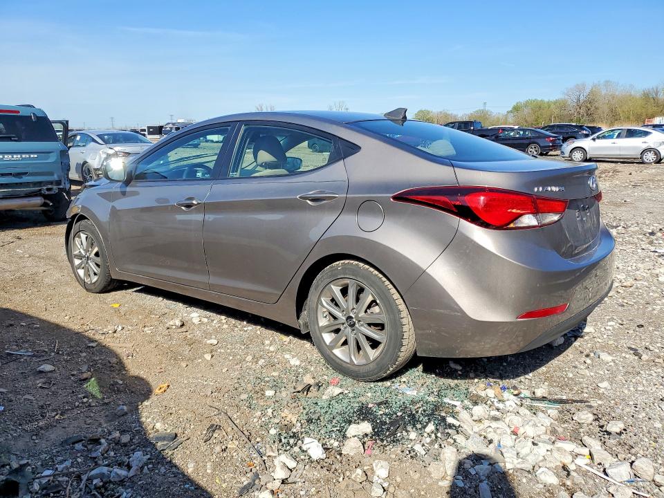 50469076 :رقم المزاد ، 5NPDH4AE1GH741301 vin ، 2016 Hyundai Elantra مزاد بيع