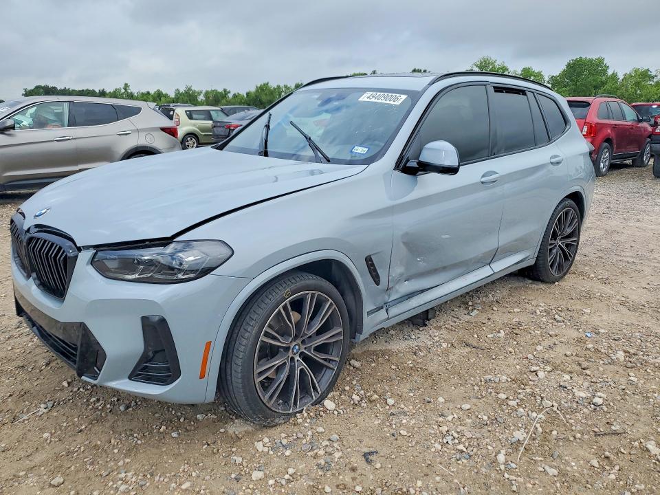 Auction sale of the 2022 Bmw X3, vin: 5UX43DP0XN9N17815, lot number: 49409006