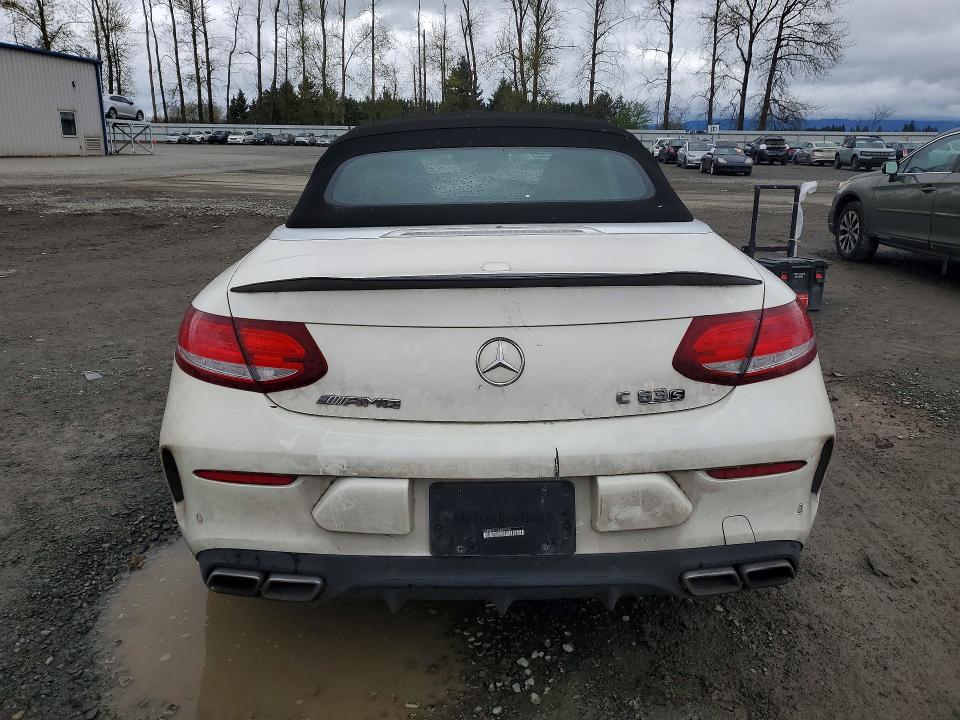 2017 Mercedes-benz C მანქანა იყიდება აუქციონზე, vin: WDDWK8HB4HF477909, აუქციონის ნომერი: 49515666