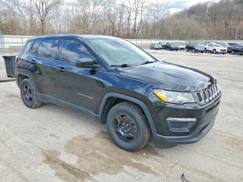 Aukcja sprzedaży 2019 Jeep Compass, vin: 3C4NJCAB1KT809761, numer aukcji: 48789176