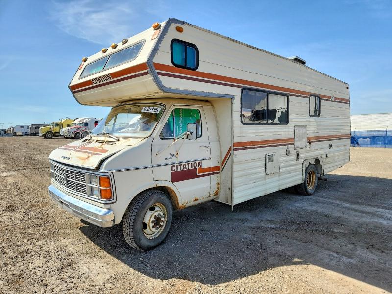 52081336 :رقم المزاد ، F44CKAX132151 vin ، 1980 Dodge Mtrhome مزاد بيع