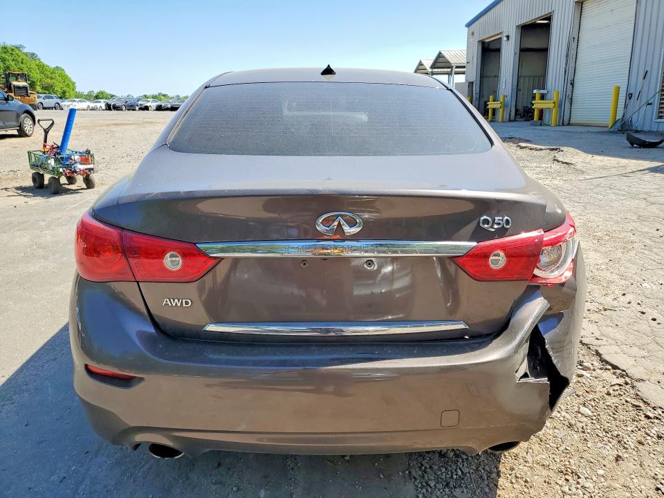 49722406 :رقم المزاد ، JN1BV7AR9EM689734 vin ، 2014 Infiniti Q50 مزاد بيع