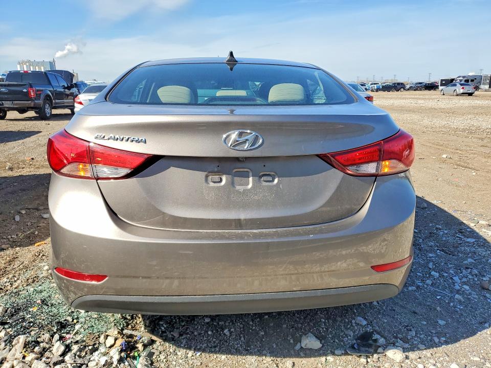 50469076 :رقم المزاد ، 5NPDH4AE1GH741301 vin ، 2016 Hyundai Elantra مزاد بيع
